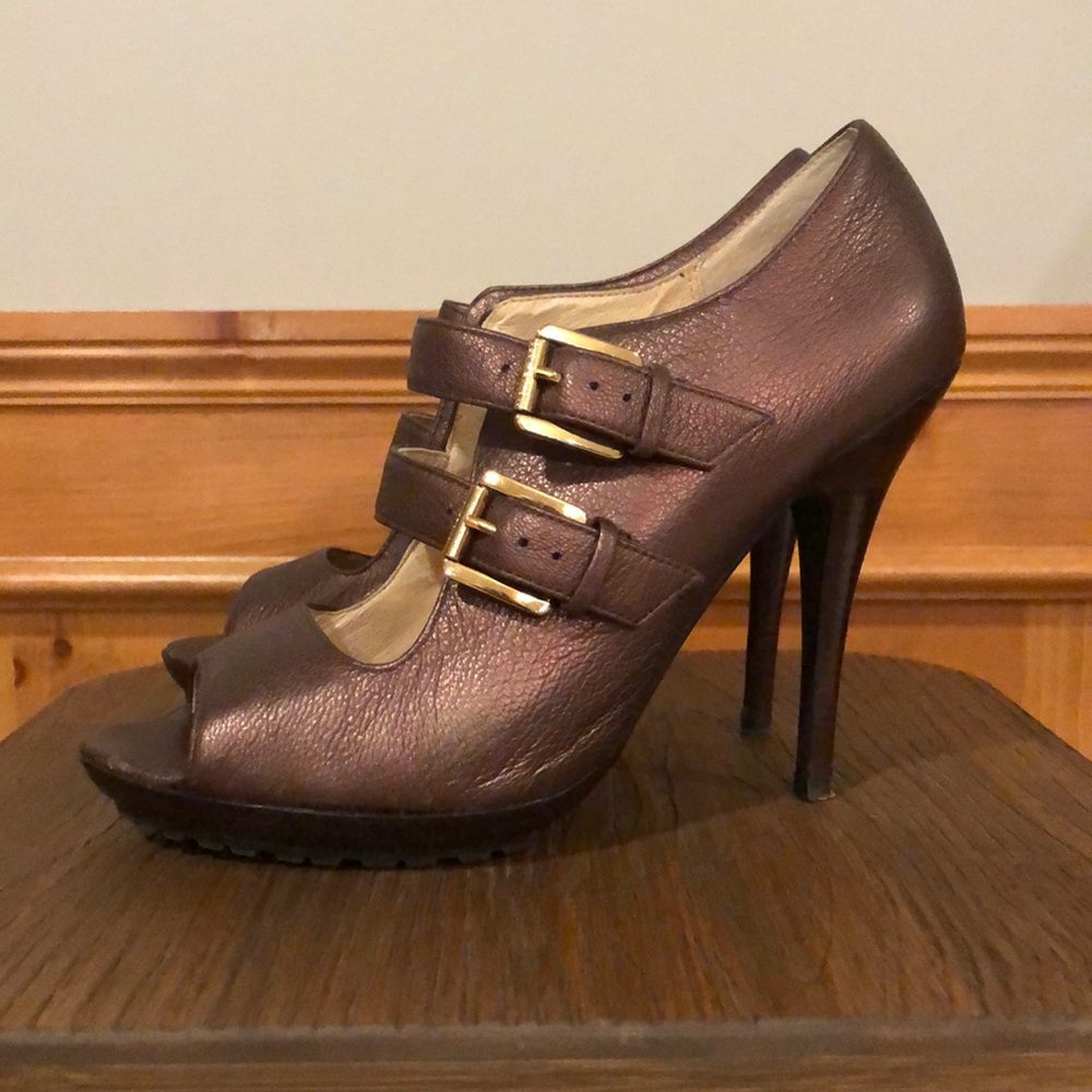 Michael Kors, open toe heels. Size 7.5.